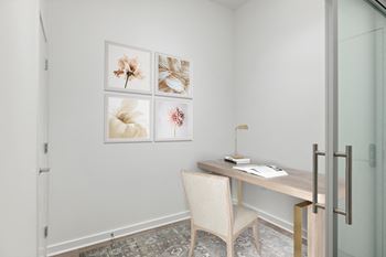 Separate Office or Den w/ Closet*